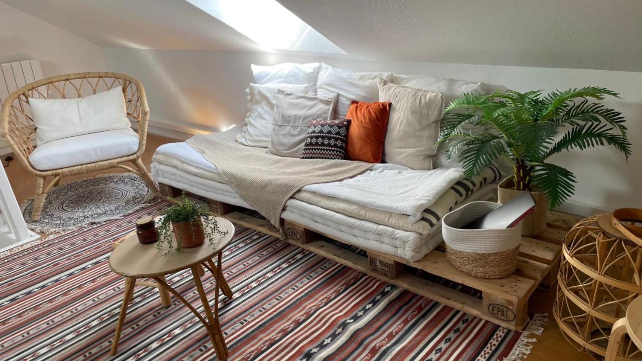 Le Cosy Marnais, Centre Ville, Vue Cathedrale ランス エクステリア 写真