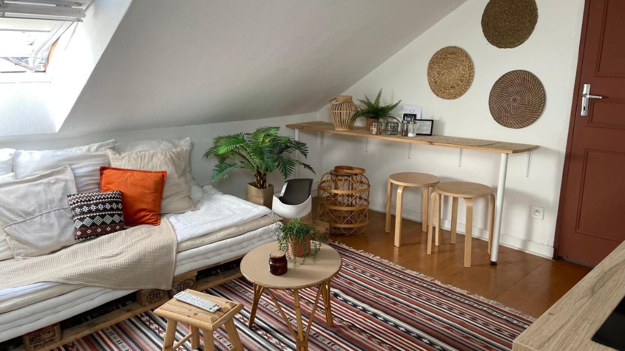 Le Cosy Marnais, Centre Ville, Vue Cathedrale ランス エクステリア 写真